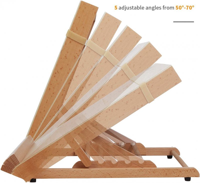 Meeden Adjustable Wood Tabletop Easel 67x47 cm. (A2+)