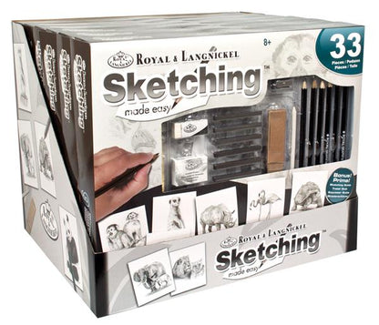 R&L Sketching Made Easy Animals Activity Pack