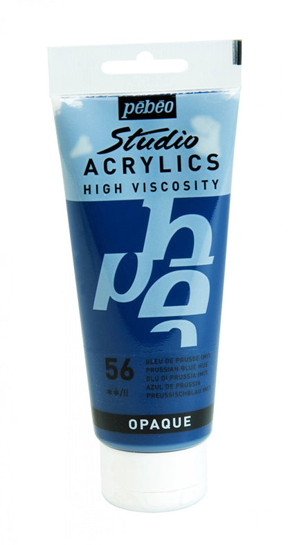 Pebeo Studio Acrylfarbe 100 ml - Prussian Blue Hue