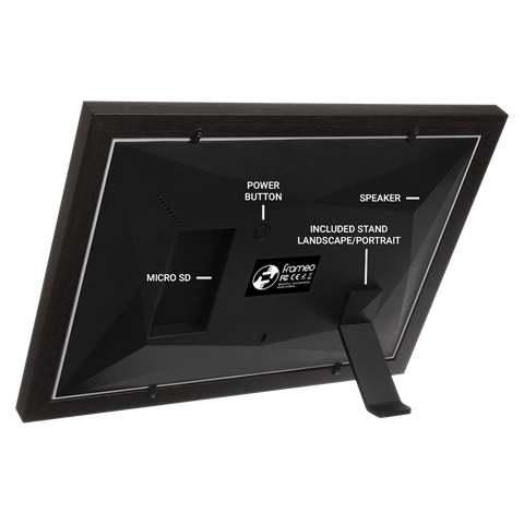 Frameo Digitaler Fotorahmen HF-101WB Braun 10.1 Inch — 5