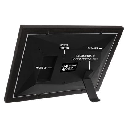 Frameo Digitaler Fotorahmen HF-101WB Braun 10.1 Inch — 5