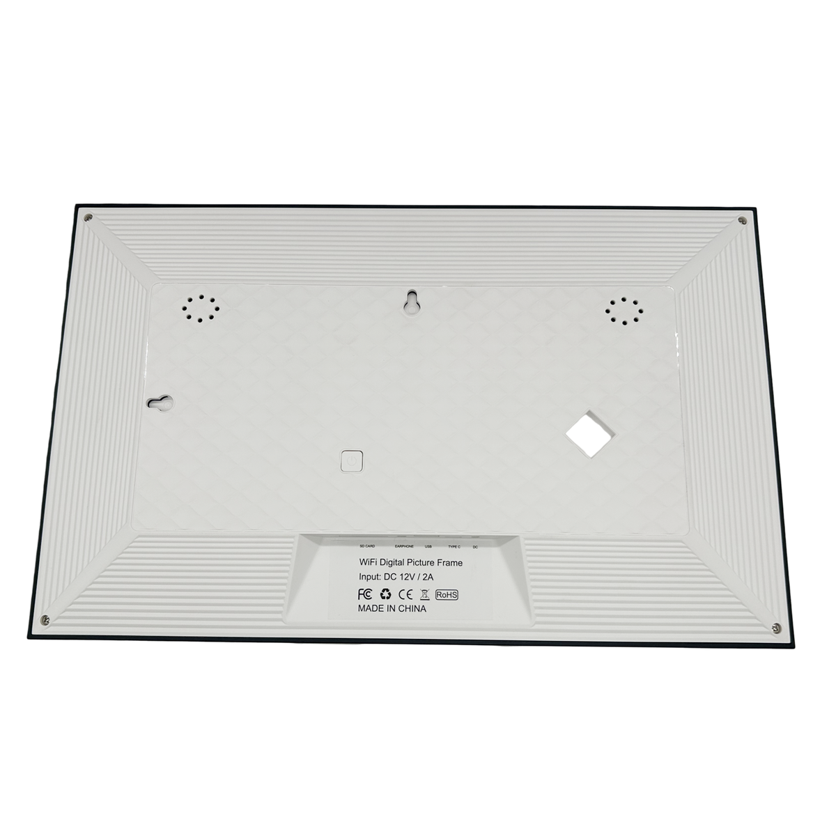 Bilderrahmen Fotocube 3-in-1 Digitaler Fotorahmen mit Kalender PW156-CA Schwarz 15.6 Inch