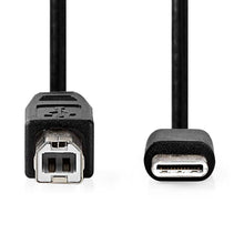 USB Kabel 2m USB-C zum USB-B — 2