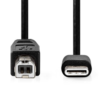 USB Kabel 2m USB-C zum USB-B — 2