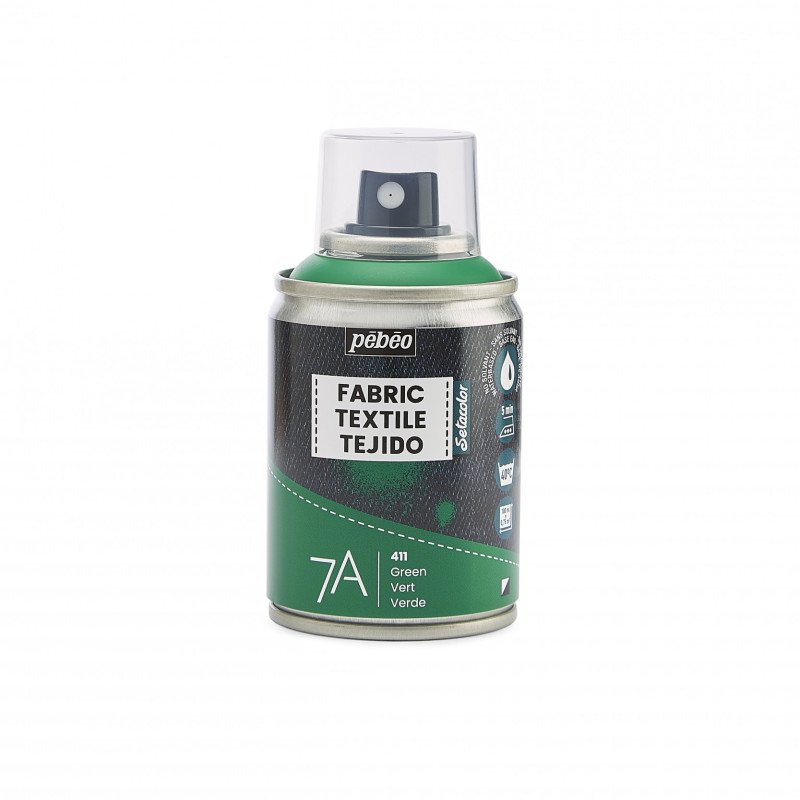 Pebeo 7A Textielspray 100 ml - Grün