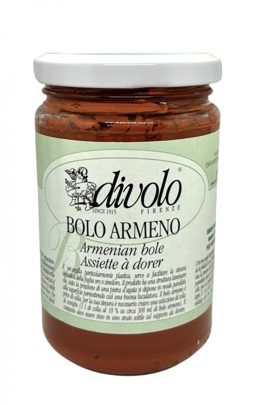 Divolo Armeens Poliment Vergoldungsgrund - 300 ml - Rot