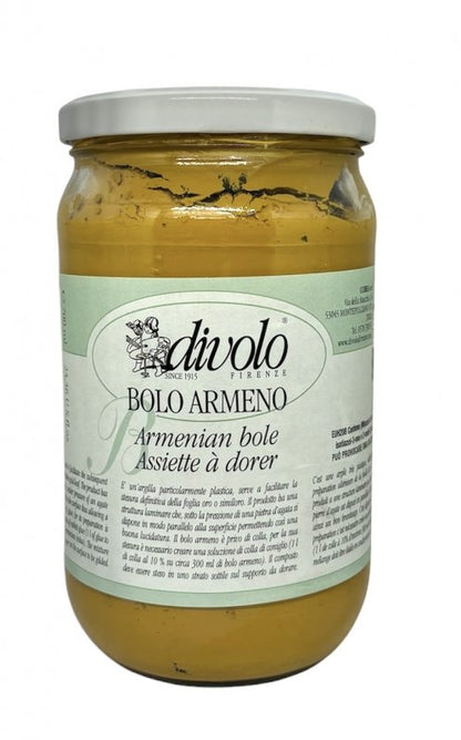 Divolo Armeens Poliment Vergoldungsgrund - 700 ml - Gelber Ocker