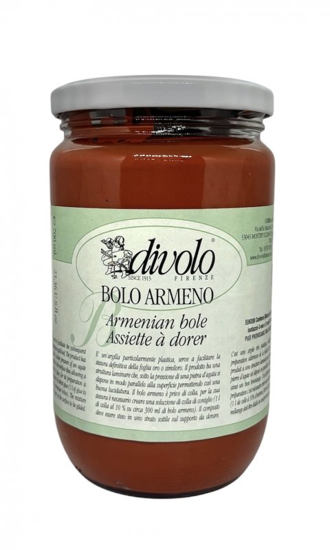 Divolo Armeens Poliment Vergoldungsgrund - 700 ml - Rot