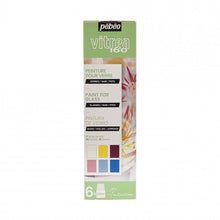 Pebeo Vitrea 160 Glasfarbe Sets - Glossy initiatieset - 6 x 20 ml