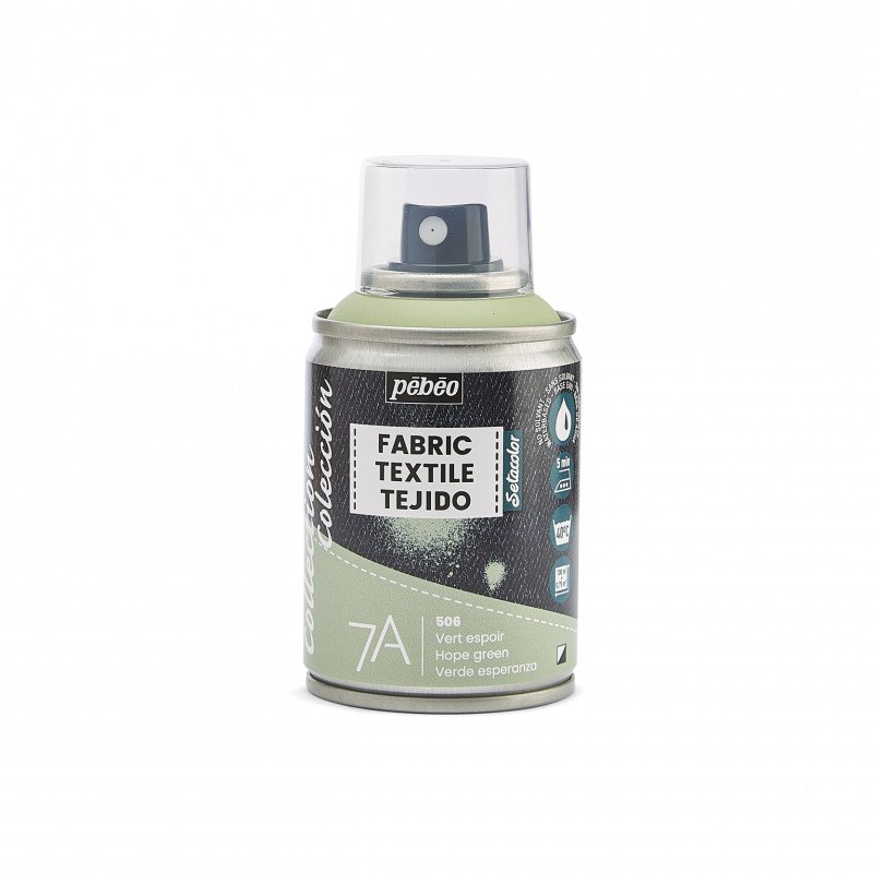 Pebeo 7A Textielspray 100 ml - Hoopgroen