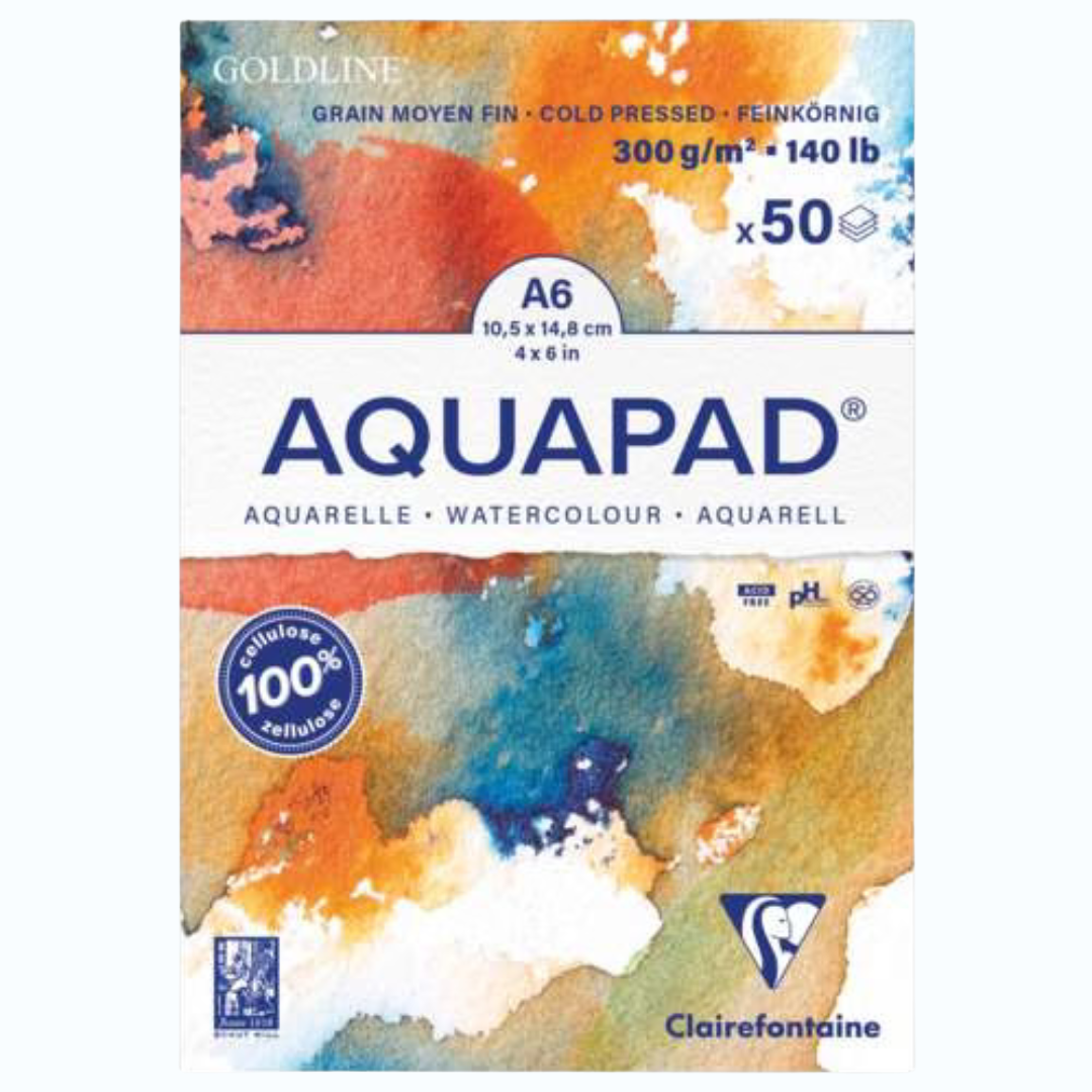 Premium zuurvrij papier für cyanotypie – Clairefontaine Aquapad