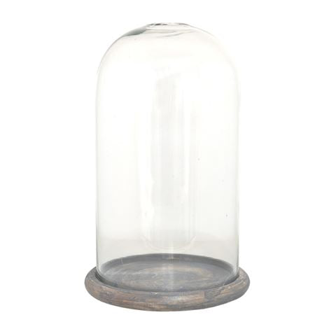 Clayre Eef Glasglocke 6GL3536 Transparent 17x29 cm — 3