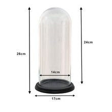 Clayre Eef Glasglocke 6GL3472 Transparent 17x26 cm — 2