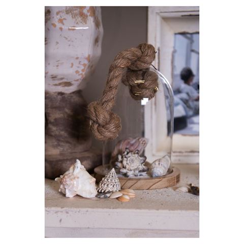 Clayre Eef 6GL2220 Glasglocke Transparent 12x19 cm — 3