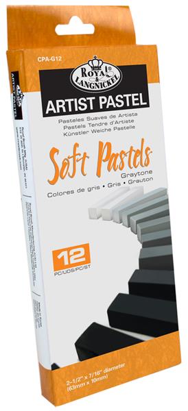 Royal & Langnickel Soft Pastel Charcoal - 12 Pack