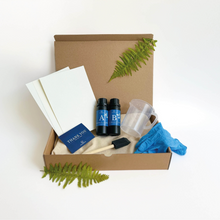 Cyanotype starter kit compleet – emulsie, papier und accessoires