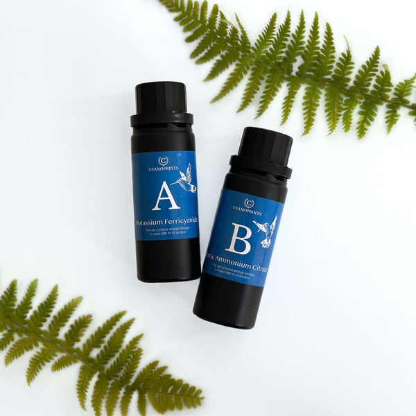 Cyanotypie Refill Kit – Nachfüllset für lichtempfindliche Emulsionen