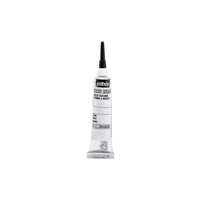 Pebeo Cerne Relief Omlijning 20 ml - Weiß