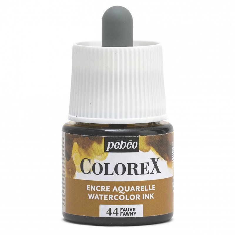 Pebeo Colorex Aquarelltinte 45 ml - 44 - Fauve