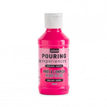 Pebeo Pouring Experiences Glanzend Acryl 118 ml - Fluoreszierend Roze