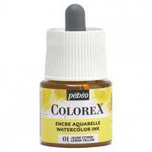 Pebeo Colorex Aquarelltinte 45 ml - 01 - Zitronengelb