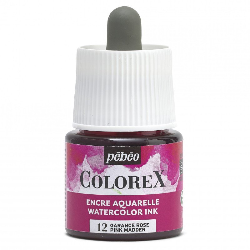 Pebeo Colorex Aquarelltinte 45 ml - 12 - Roze Meekrap