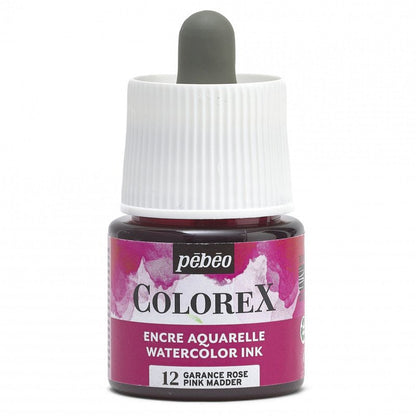 Pebeo Colorex Aquarelltinte 45 ml - 12 - Roze Meekrap