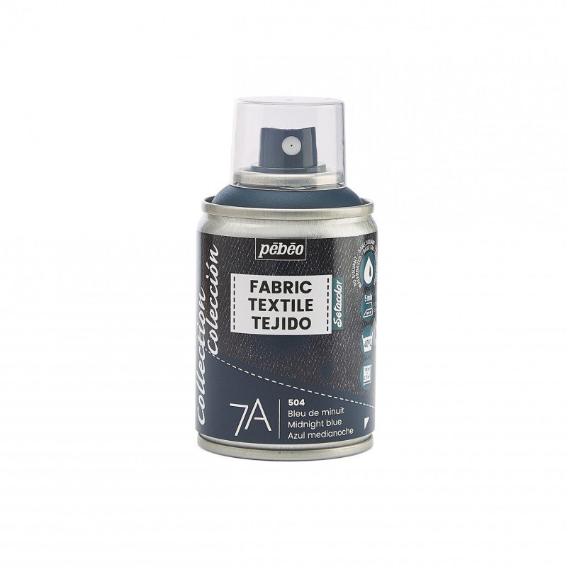 Pebeo 7A Textielspray 100 ml - Middernachtblauw