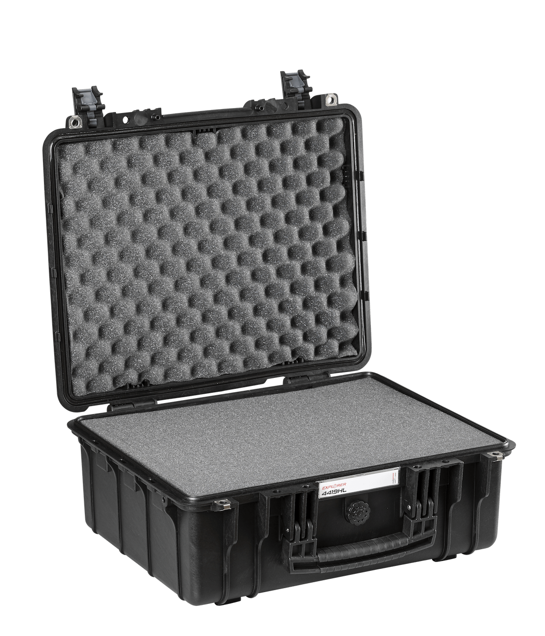 Explorer Cases 4419HL Koffer Schwarz mit Schaumstoff