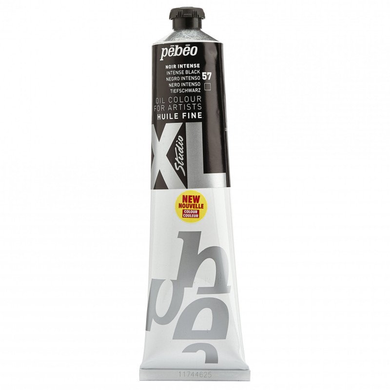 Pebeo Studio XL Ölfarbe 200 ml - 57 - Intensivschwarz