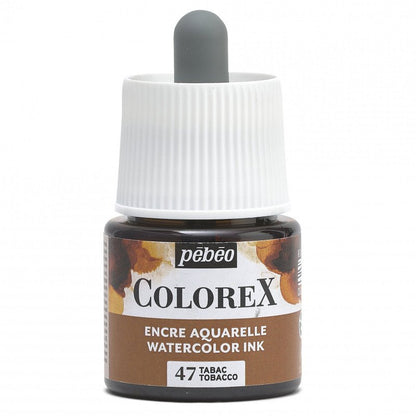 Pebeo Colorex Aquarelltinte 45 ml - 47 - Tabak