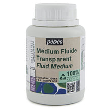 Transparent Flüssigmedium Pebeo Studio Green 225 ml.