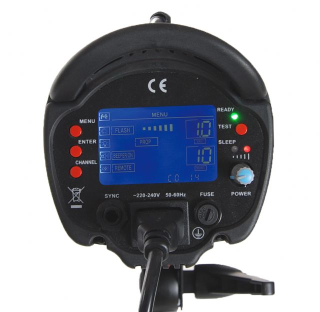 Falcon Eyes Studioblitz TF-400L mit LCD-Schirm — 2
