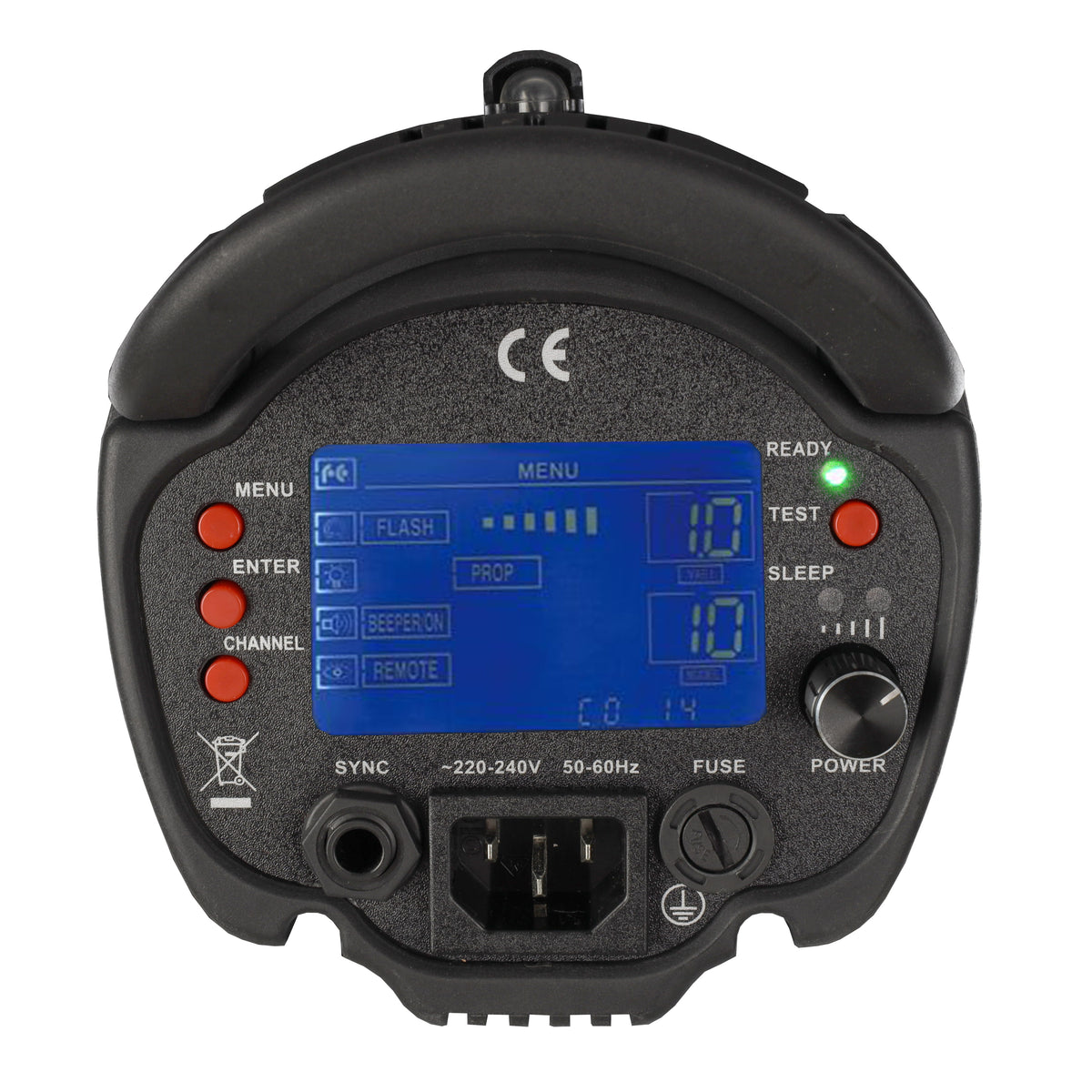 Falcon Eyes Studioblitz Set TFK-2400L mit LCD-Schirm — 8