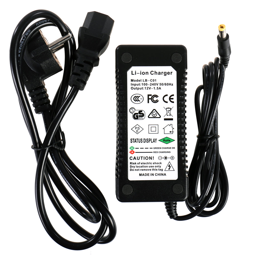 Falcon Eyes Akku BA2-1560-S2 + Akkulader CHG-S2 für Satel Two — 3