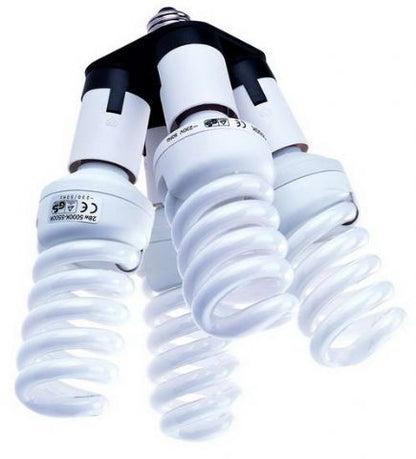 Falcon Eyes Lampenhalterung AD-4E27 von 1 zu 4 Lampen — 2