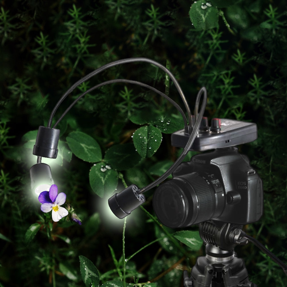 Falcon Eyes Macro LED Lampe DV-3B auf Batterie — 4