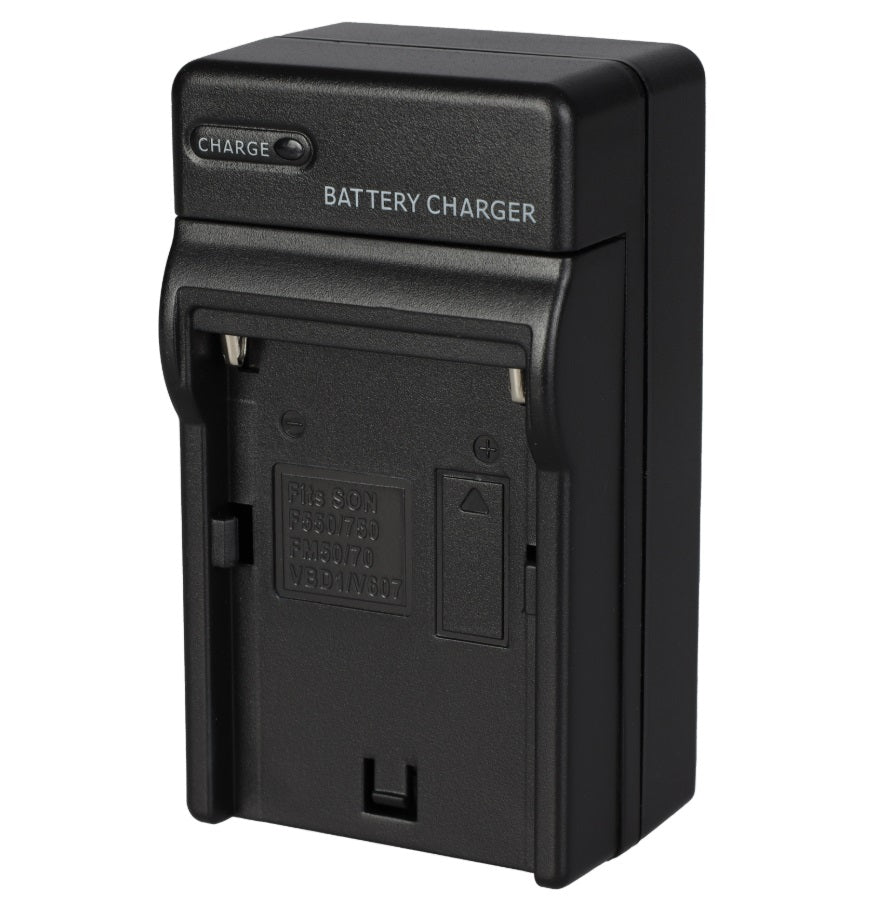 Falcon Eyes Akkuladegerät SP-CHG II für NP-F Batterien