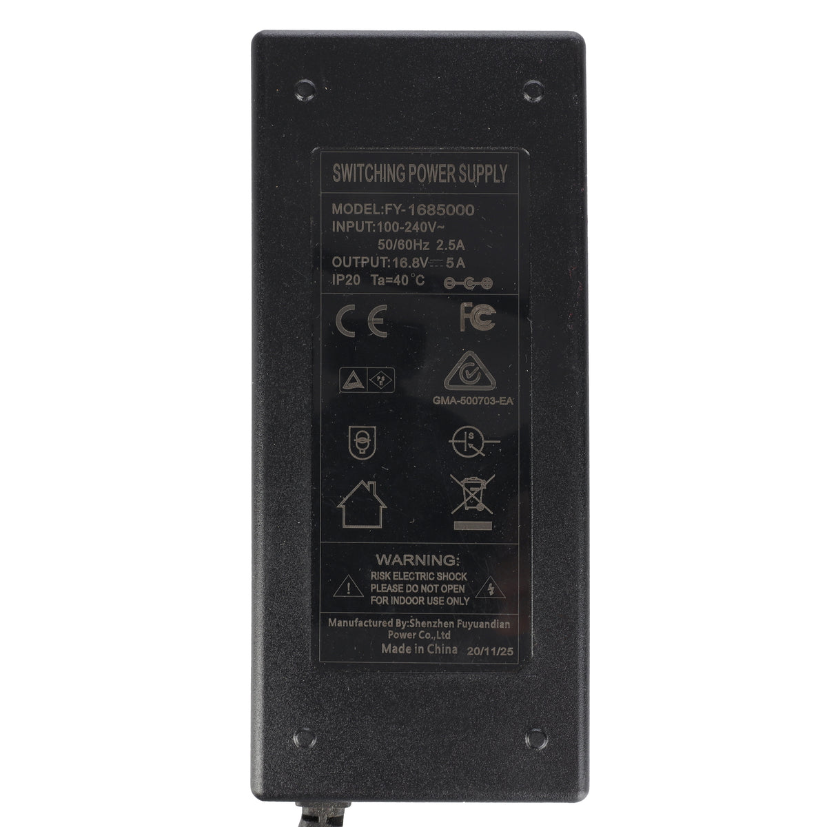 Falcon Eyes Stromkabel SP-AC16.8-5A 3 Pin — 5