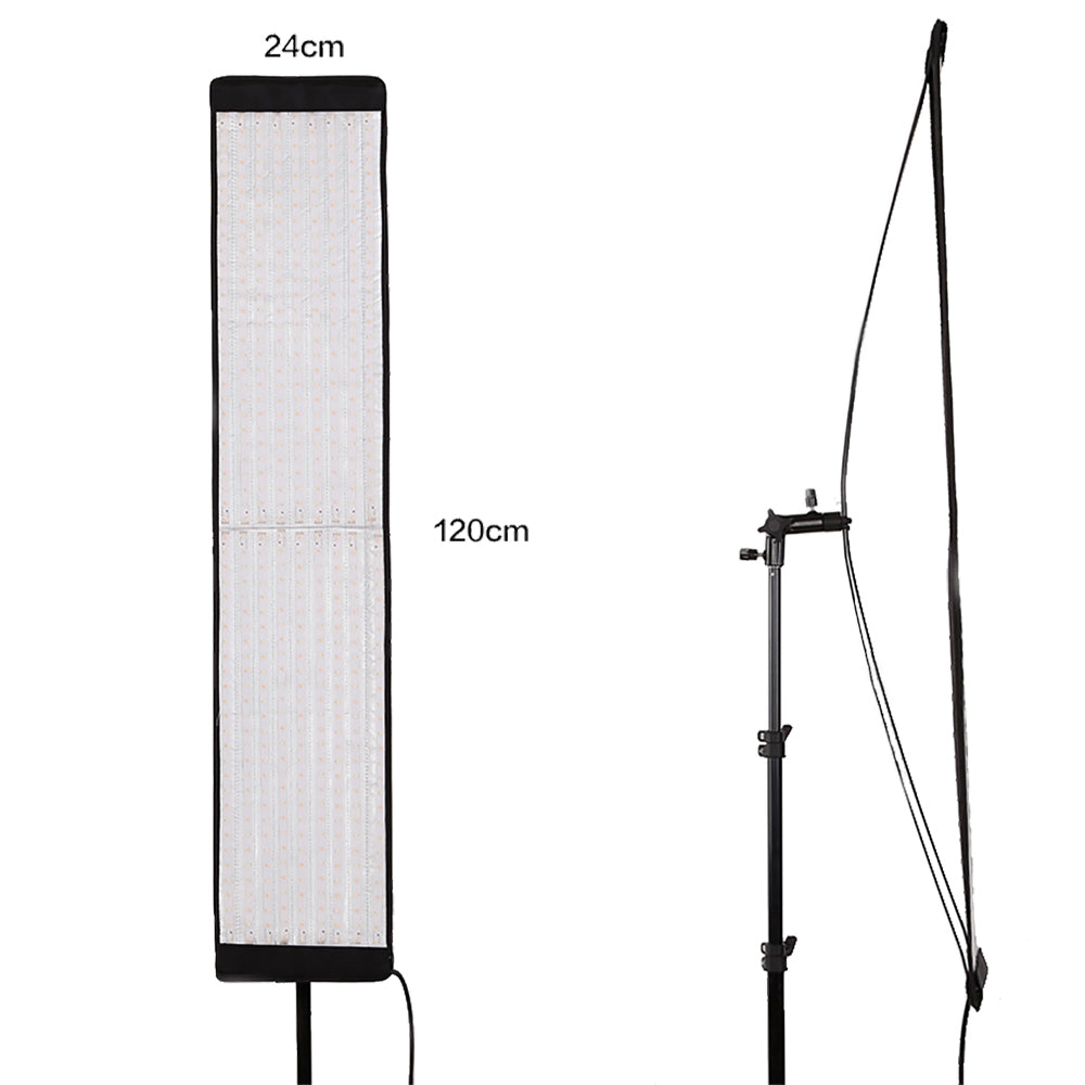 Falcon Eyes Flexibles Bi-Color LED Panel RX-29TDX 121x24 cm — 5