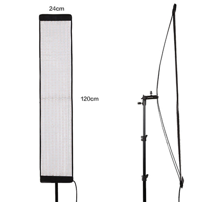 Falcon Eyes Flexibles Bi-Color LED Panel RX-29TDX 121x24 cm — 5