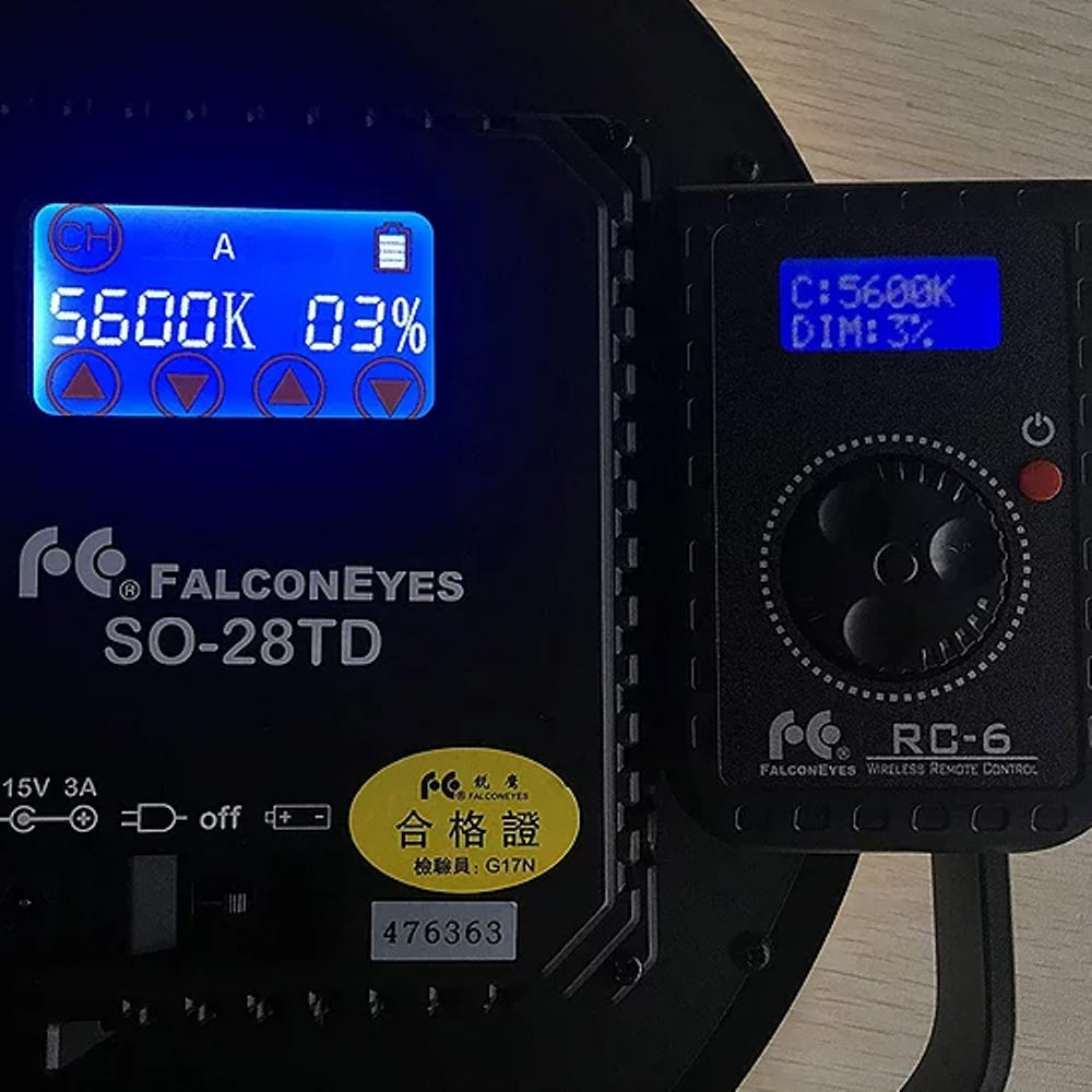 Falcon Eyes LED Fernbedienung RC-6 — 6