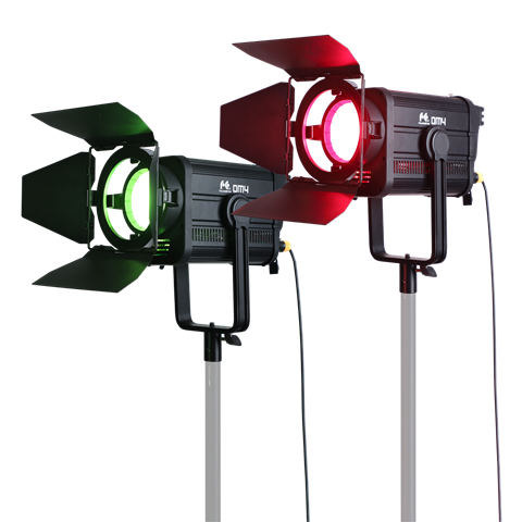 Falcon Eyes RGB LED Fresnel Spot Dimmbar DM4 400W — 2