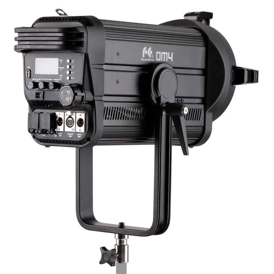 Falcon Eyes RGB LED Fresnel Spot Dimmbar DM4 400W — 3