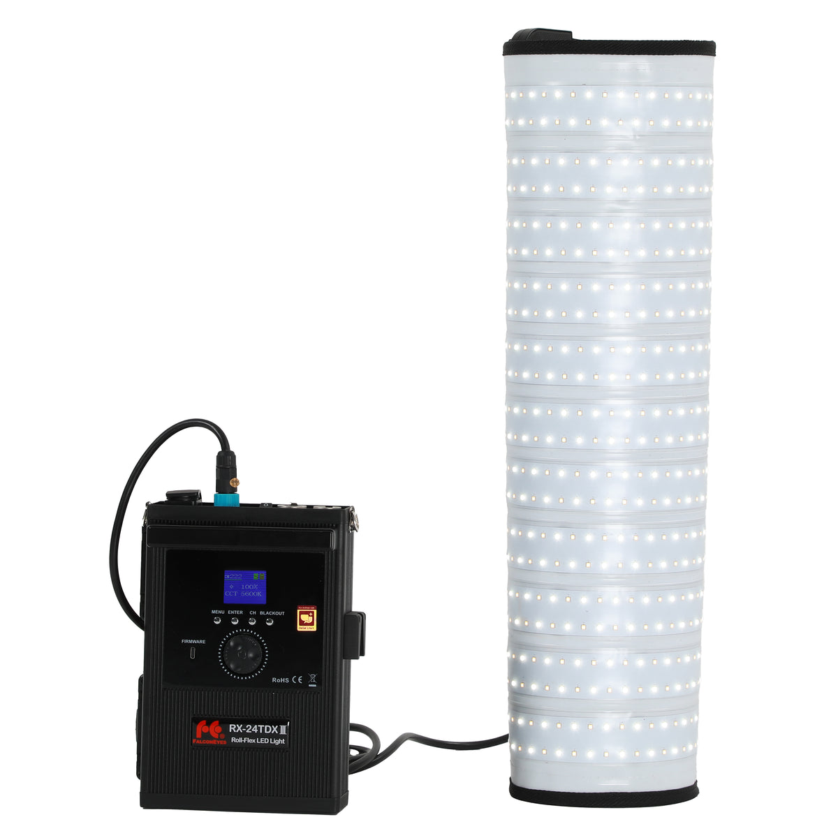 Falcon Eyes Bi-Color LED Panel RX-24TDX III-K1 61x62 cm 220W — 2