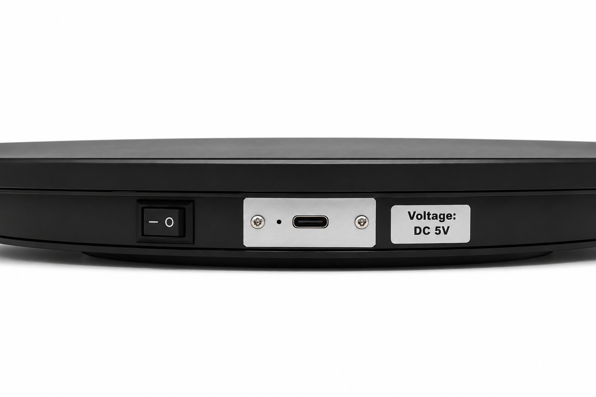 Falcon Eyes Mini Drehscheibe T360-A3B Schwarz 60 cm bis 40 Kg — 4