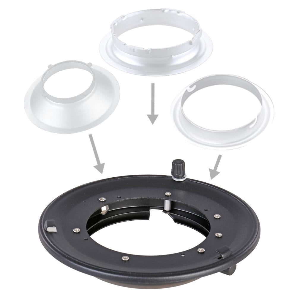 Falcon Eyes Adapter DBBW-EX Universal zu Bowens — 4
