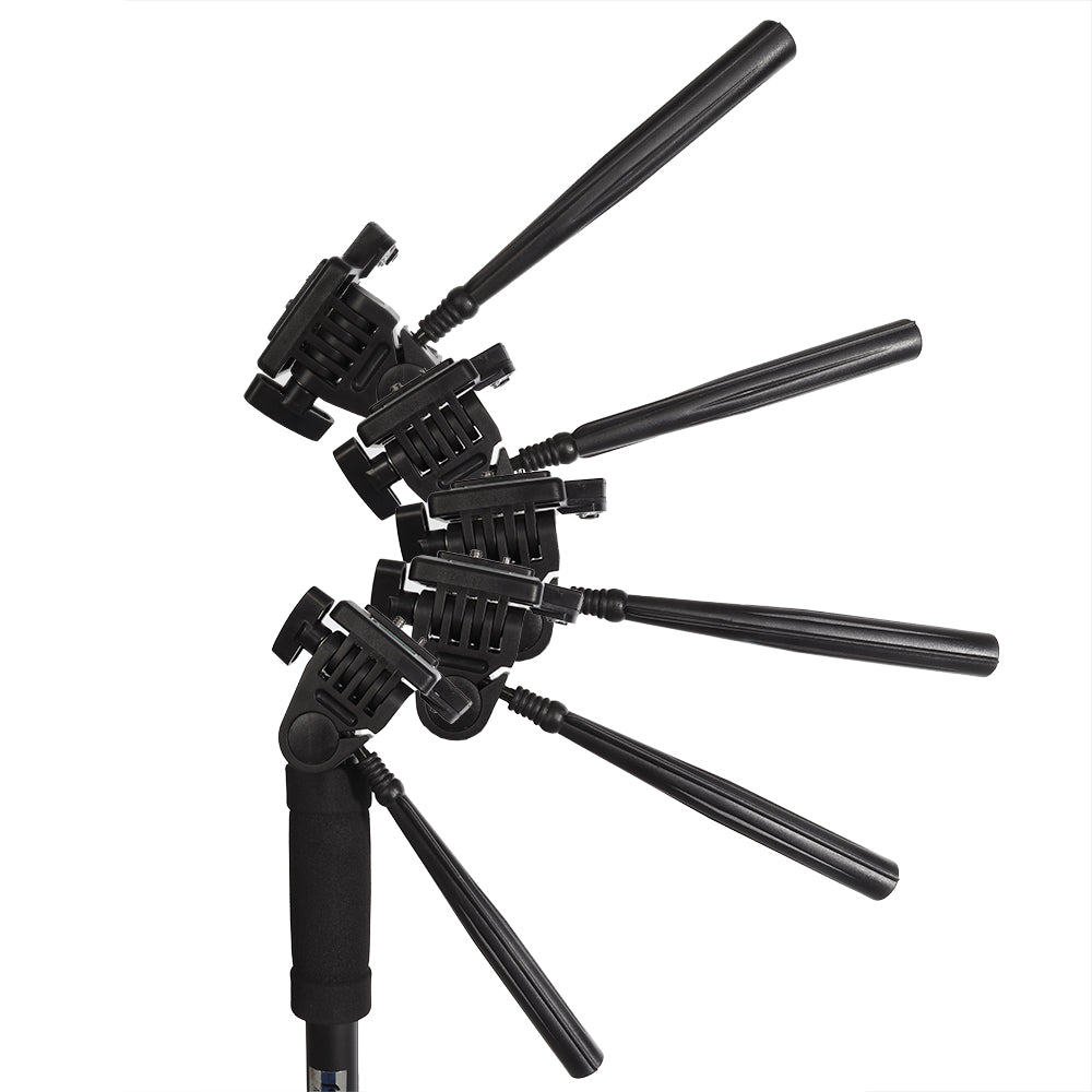 Falcon Eyes Einbeinstativ + Kopf MP-3 4 Sektionen 178 cm — 4