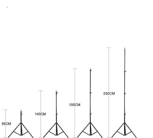 Falcon Eyes Lampenstativ I-2500 82-250 cm — 5