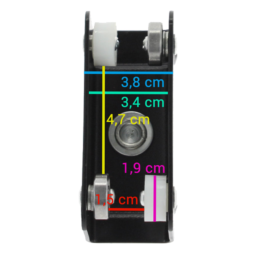 Falcon Eyes Schienenwagen 3314C für B-3030C — 2